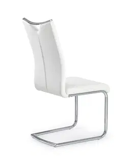 Jedálenské stoličky a kreslá Jedálenská stolička K224 Halmar Biela