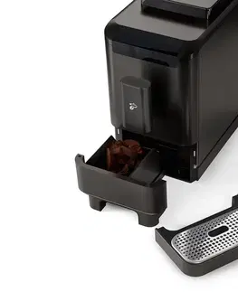 Coffee Makers & Espresso Machines Plnoautomatický kávovar Tchibo „Esperto2 Caffè“, granitový čierny
