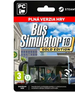 Hry na PC Bus Simulator 2016 (Gold Edition) [Steam]