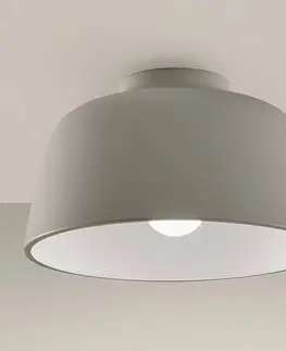 Stropné svietidlá LEDS-C4 LEDS-C4 Miso stropné svetlo Ø 28,5cm kameňová sivá