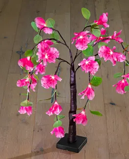 Drobné dekorácie a doplnky LED kvitnúci strom