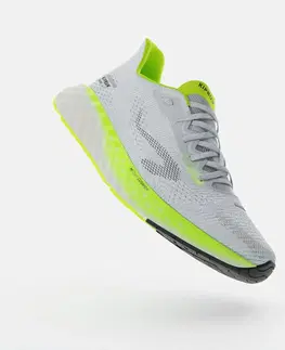 pánske tenisky Pánska bežecká obuv Kiprun KS900 Light sivo-žltá