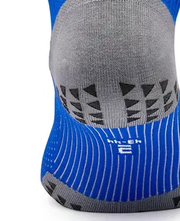 ponožky Detské polovysoké futbalové ponožky Viralto MiD II Club modré