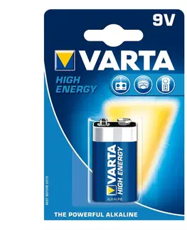 Štandardné batérie Varta 9V E blok 4922 High Energy