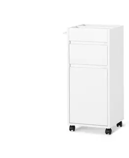 Cabinets & Storage Odkladací vozík do kúpeľne, biely