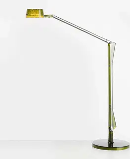 Stolové lampy na písací stôl Kartell Kartell Aledin Dec – stolná LED lampa, zelená