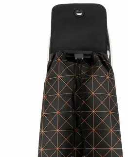 Nákupné tašky a košíky Rolser Nákupná taška na kolieskach I-Max Star 2, čierno-oranžová