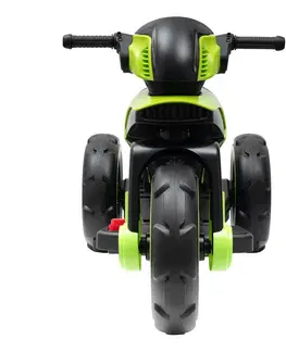 Detské vozítka a príslušenstvo Baby Mix Detská elektrická motorka Police, zelená