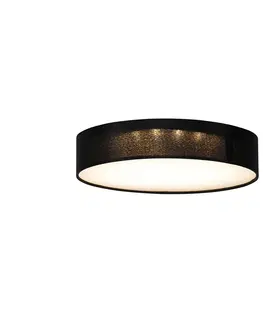 Stropne svietidla Inteligentné stropné svietidlo čierne 30 cm vrátane LED RGB - Taiko