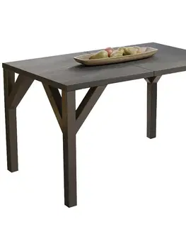 Jedálenské stoly Stôl Baltika 240 betón tmavý
