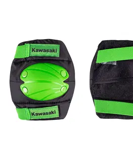 Chrániče na in-line Súprava detských chráničov Kawasaki Purotek zelená - L