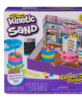 Kreatívne a výtvarné hračky SPIN MASTER - Kinetic Sand Sada Cukráreň
