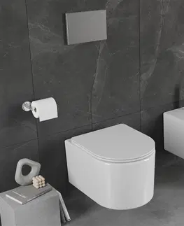 Záchody MEXEN - Sofia Závesná WC misa bez sedátka, biela 3354XX00