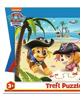 Hračky puzzle TREFL - Puzzle 15 dielikov Kamaráti z Labkovej patroly
