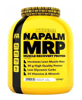 Anabolizéry a NO doplnky Xtreme Napalm MRP - Fitness Authority 2500 g Vanilla