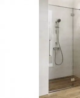 Sprchovacie kúty CERSANIT - Sprchové dvere s pántami CREA 120x200, ľavé, číre sklo S159-003