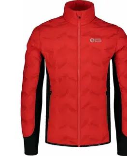 Pánské bundy a kabáty Pánska športová bunda Nordblanc Drifter červená NBWJM7522_MOC S