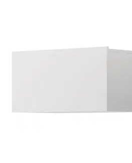 Šatníkové skrine Závesná skrinka, biela, SPRING ED60