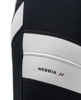Dámske klasické nohavice Legíny s vysokým pásom Nebbia TRUE HERO 244 Black - XS