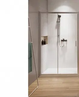 Sprchovacie kúty CERSANIT - Sprchovací kút obdĺžnik 100x80x190, posuv, číre sklo S154-003