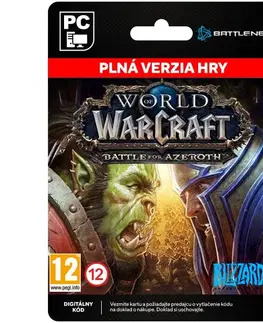Hry na PC World of WarCraft: Battle for Azeroth [Battle.net]