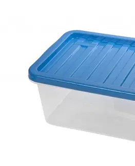 Úložné boxy HEIDRUN - Box OUASAR s poklopom, 13 l rôzne farby