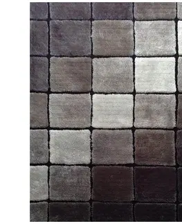 Koberce a koberčeky KONDELA Ludvig Typ 2 koberec 120x180 cm sivá