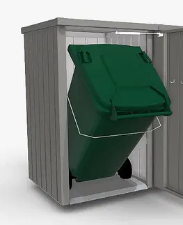 Úložné boxy Biohort Box na smetiaku BIOHORT Alex 2 (šedá kremeň metalíza)
