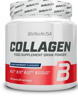Kolagén Collagen - Biotech USA 300 g Black Raspberry