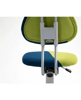 Detské stoličky a kreslá Detská rastúca stolička RAIDON Tempo Kondela Modrá / zelená