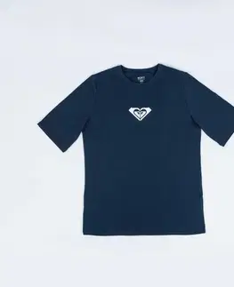 surf Dámske tričko s krátkymi rukávmi proti UV žiareniu s logom tmavomodré