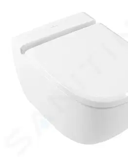 Záchody VILLEROY & BOCH - Antheus Závesné WC, DirectFlush, CeramicPlus, alpská biela 4608R0R1