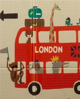 Dekorácie do detských izieb PlayTo Multifunkčná hracia podložka Londýn, 200 x 150 cm