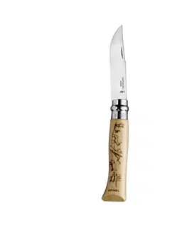 poľovníc Poľovnícky nôž č. 8 skladací z nehrdzavejúcej ocele 8,5 cm