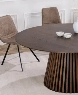 Jedálenské stoly Jedálenský stôl RURURA 120 cm Dekorhome Dub