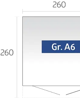 AVANTGARDE Biohort Záhradný domček BIOHORT Avantgarde ECO A6 260 × 220 cm (sivý kremeň metalíza)