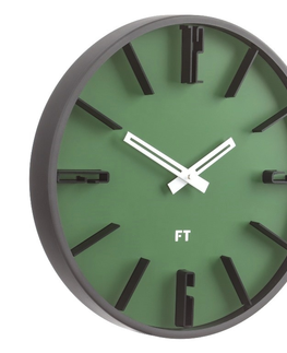 Hodiny Dizajnové nástenné hodiny Future Time FT6010GR Numbers 30cm