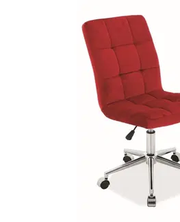 Kancelárske stoličky K-020 kancelárska stolička, bordová