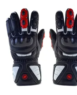 Zimné rukavice Vyhrievané moto rukavice Glovii GDB čierna - XL