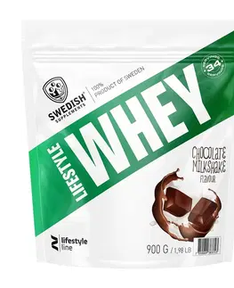 Srvátkový koncentrát (WPC) Lifestyle Whey - Swedish Supplements 900 g Triple Chocolate