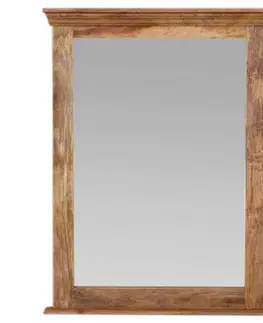 Zrkadlá Zrkadlo Guru 90x120 z mangového dreva