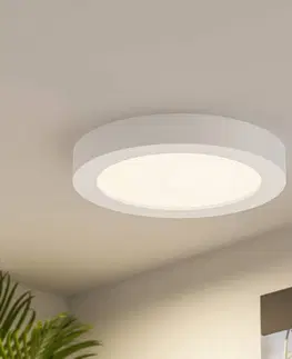 Stropné svietidlá PRIOS Prios Edwina stropné LED svetlo biela 24,5 cm 10ks