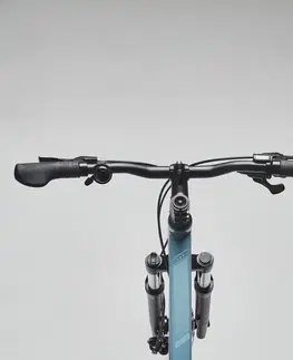 bicykle Trekingový bicykel 500 zelený
