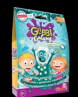 Kreatívne a výtvarné hračky SIMBA - Glibbi Galaxy Slime sliz s hviezdičkami