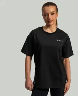 Tričká a tielka STRIX Dámske tričko Lunar Oversized Black  LL