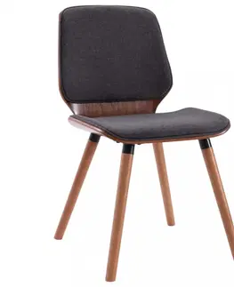 Jedálenské stoličky a kreslá Jedálenská stolička 2 ks Dekorhome Čierna / hnedá