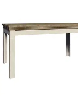 Jedálenské stoly Rozkladací stôl Royal ST 160/203x90cm severská borovica/divoký dub
