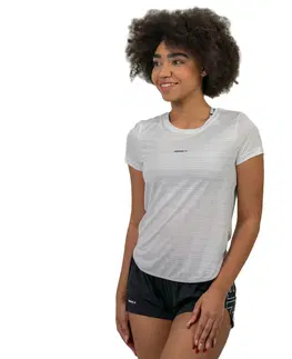 Dámske tričká Dámske tričko Nebbia "Airy" FIT Activewear 438 White - L