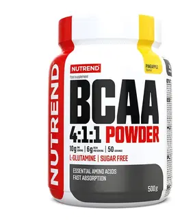 Aminokyseliny Práškový koncentrát Nutrend BCAA 4:1:1 Powder 500 g melón