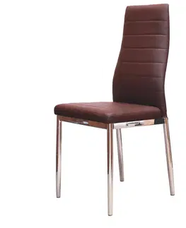 Jedálenské stoličky Jedálenská stolička MILÁNO hnedá